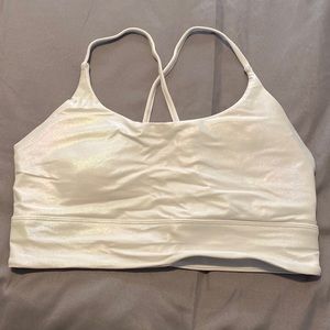 Zyia active unicorn iridescent sports bra